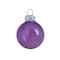 Whitehurst 4" Clear Glass Christmas Ornaments, 6ct.